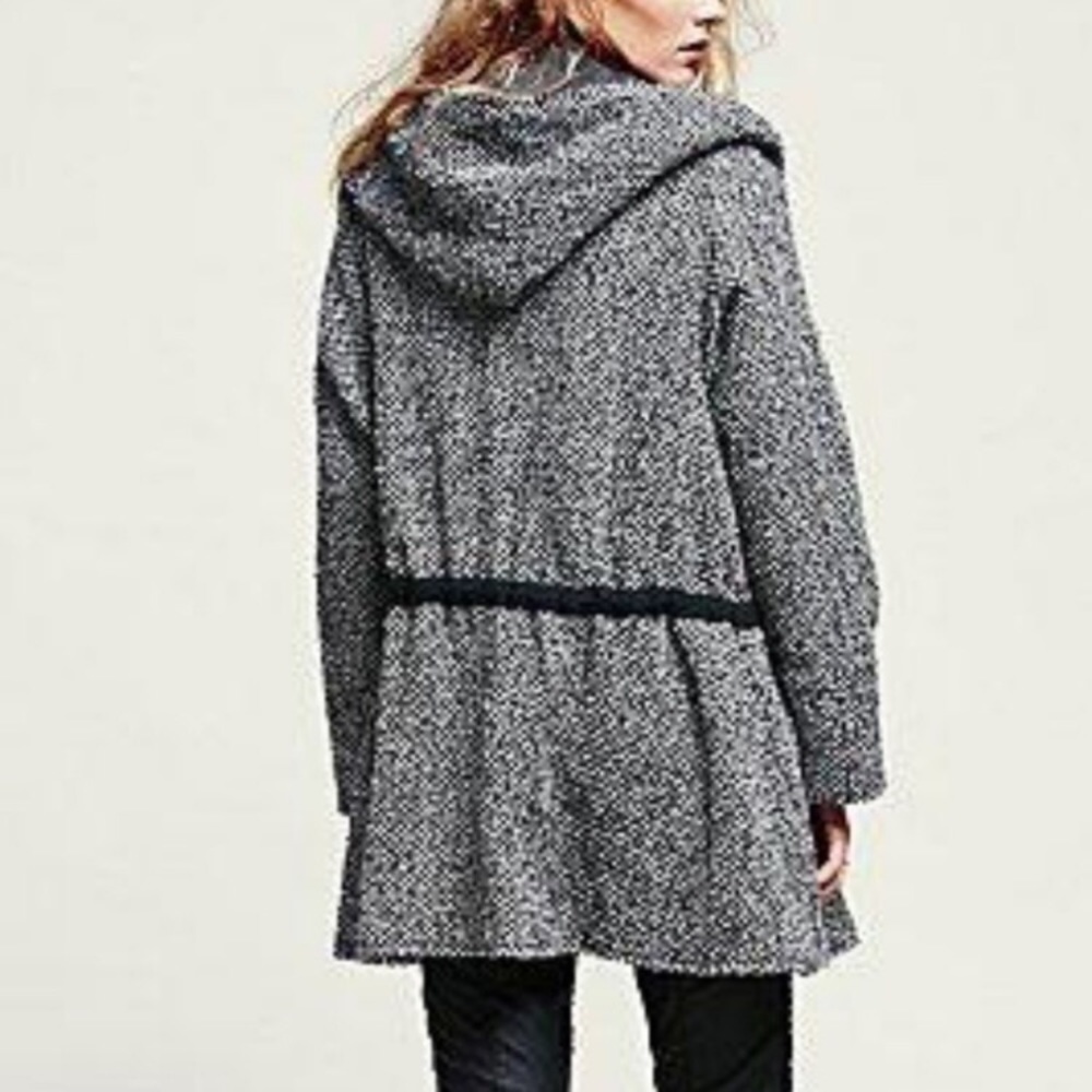 Free People Satellite Tweed Coat